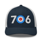 706 Area Code - Georgia Trucker Cap - Broomfitters
