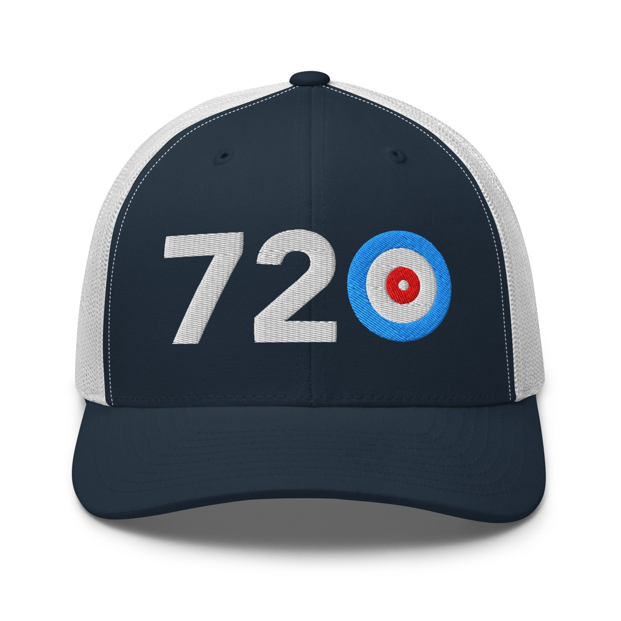 720 Area Code - Colorado Trucker Cap - Broomfitters
