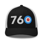 760 AREA CODE - SAN DIEGO, CALIFORNIA TRUCKER CAP - Broomfitters