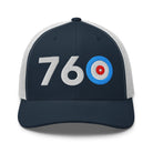 760 AREA CODE - SAN DIEGO, CALIFORNIA TRUCKER CAP - Broomfitters