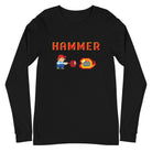 8 - Bit Hammer Curling Unisex Long Sleeve Tee - Broomfitters