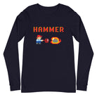 8 - Bit Hammer Curling Unisex Long Sleeve Tee - Broomfitters