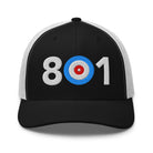 801 Area Code - Utah Trucker Cap - Broomfitters