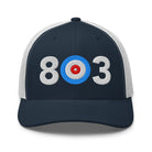 803 Area Code - South Carolina Trucker Cap - Broomfitters