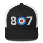 807 Ontario Area Code Trucker Cap - Broomfitters