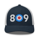 809 AREA CODE - DOMINICAN REPUBLIC TRUCKER CAP - Broomfitters