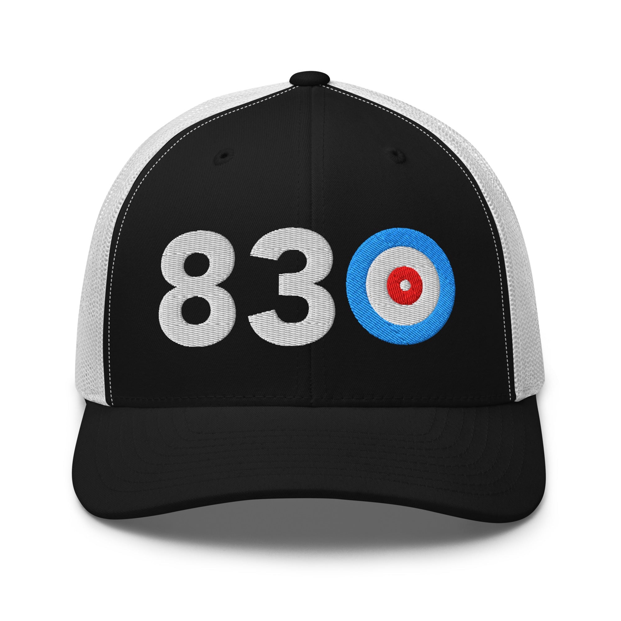 830 AREA CODE - TEXAS TRUCKER CAP - Broomfitters