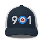 901 Area Code - Tennessee Curling Club Trucker Cap - Broomfitters