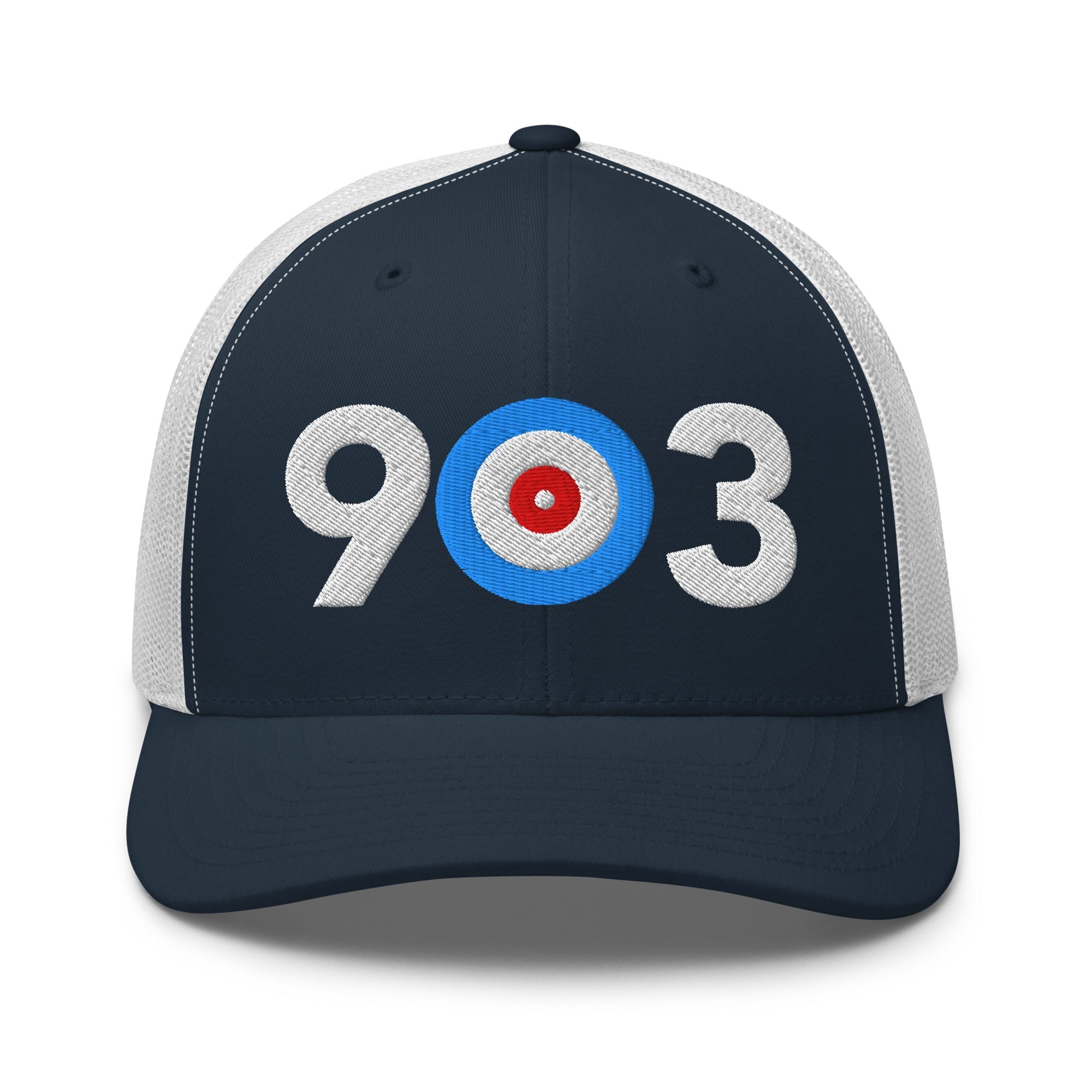 903 AREA CODE - TEXAS Trucker Cap - Broomfitters
