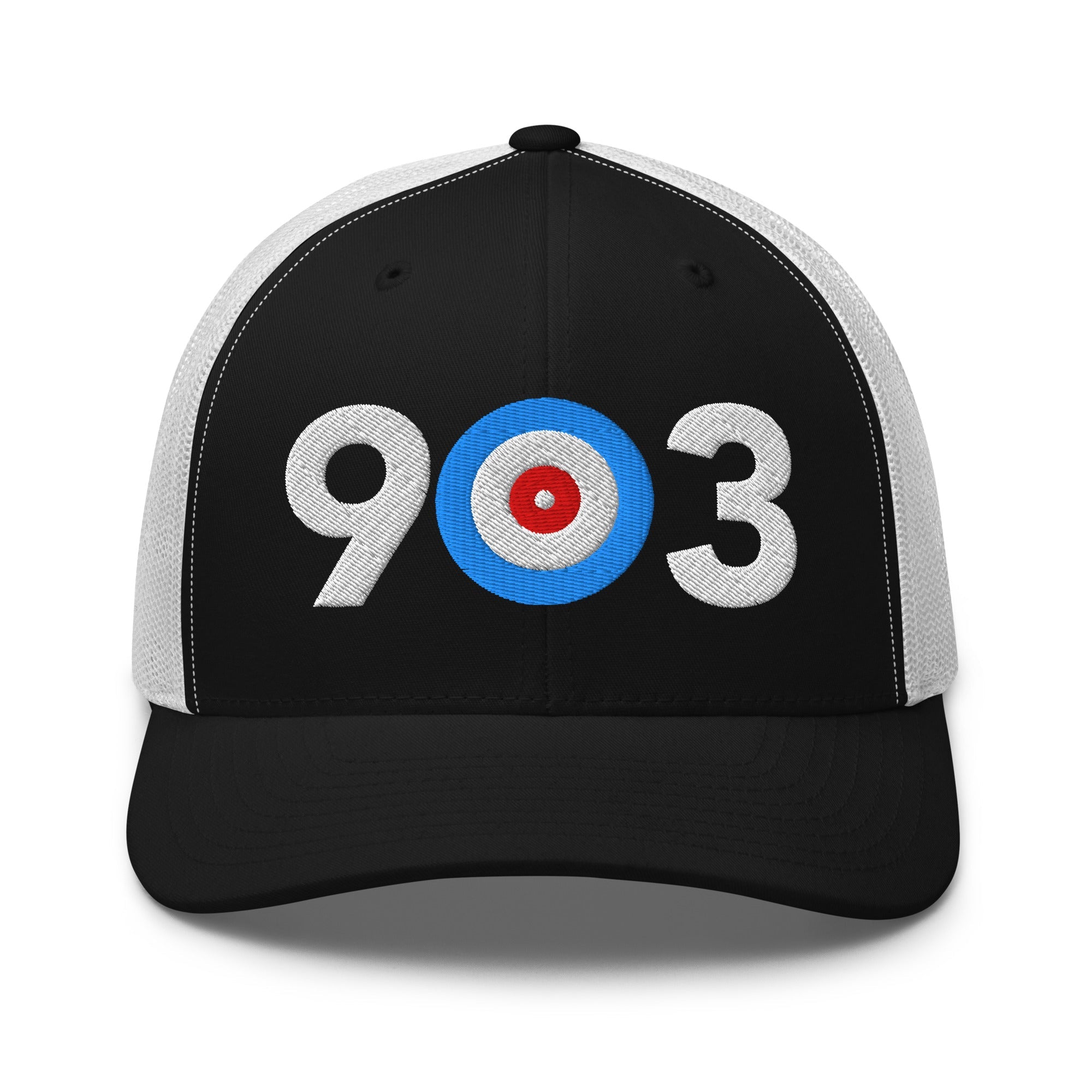 903 AREA CODE - TEXAS Trucker Cap - Broomfitters