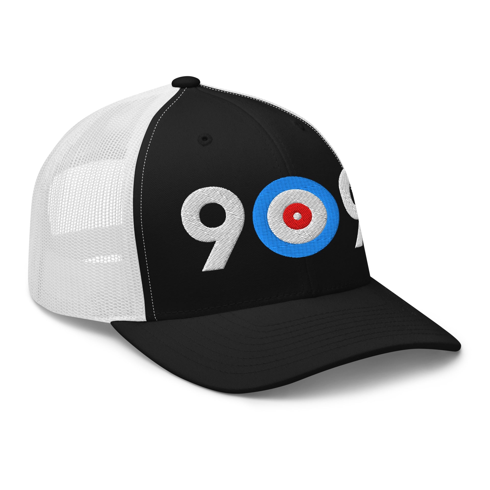 909 Area Code - California Curling Club Trucker Cap - Broomfitters