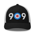 909 Area Code - California Curling Club Trucker Cap - Broomfitters