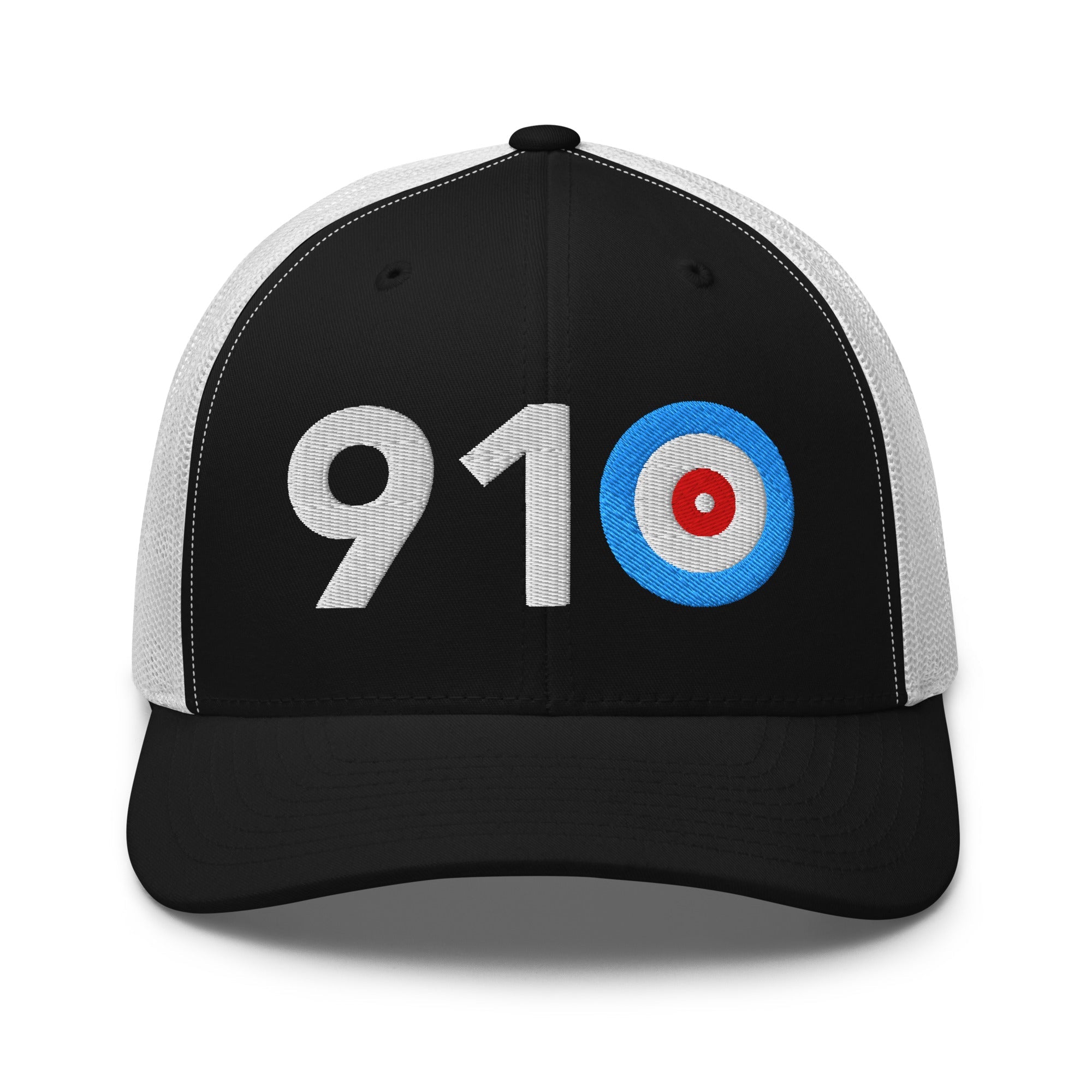 910 AREA CODE - NORTH CAROLINA TRUCKER CAP - Broomfitters