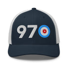970 Area Code - Colorado Trucker Cap - Broomfitters