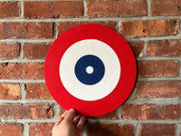 The Pin House – Wall-Mounted Felt Curling Pin Display