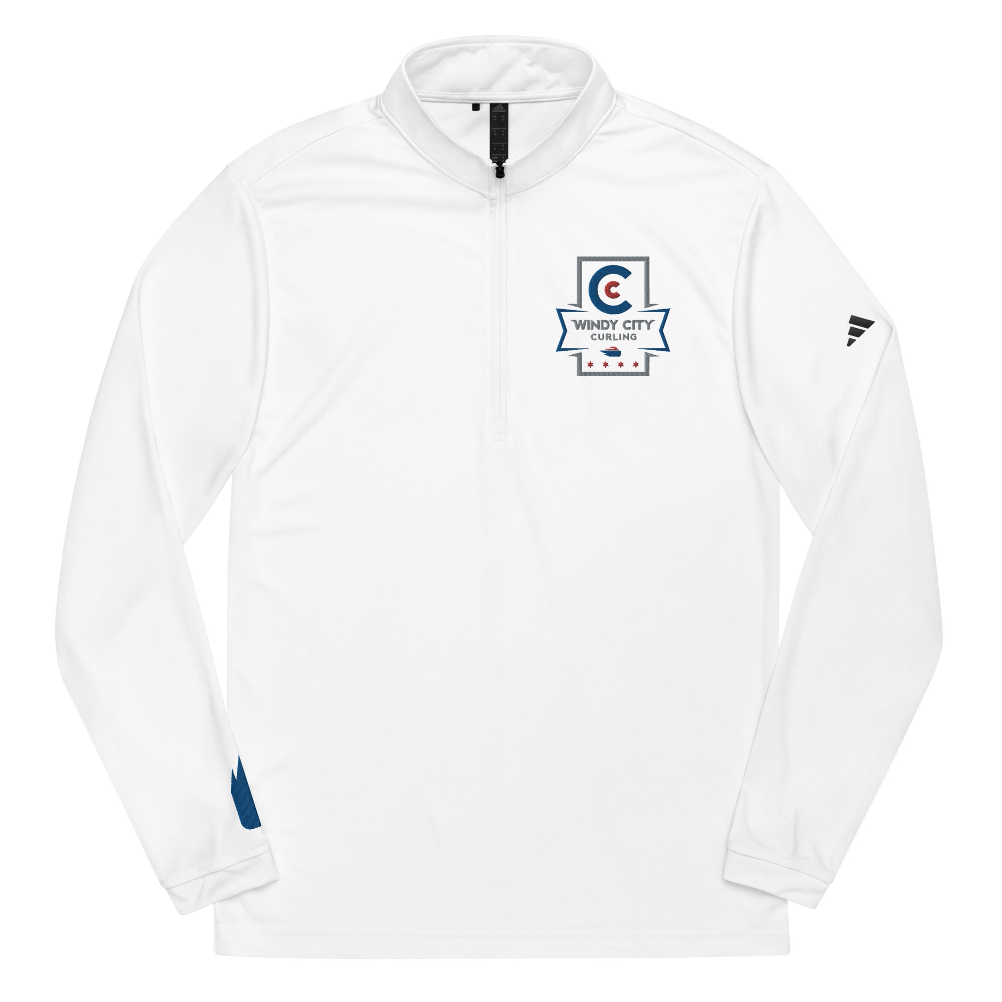 Adidas Windy City Curling Quarter zip pullover - Broomfitters