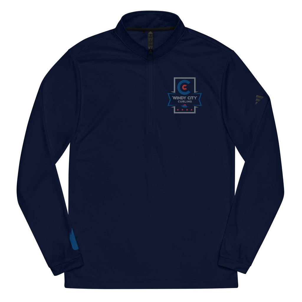 Adidas Windy City Curling Quarter zip pullover - Broomfitters