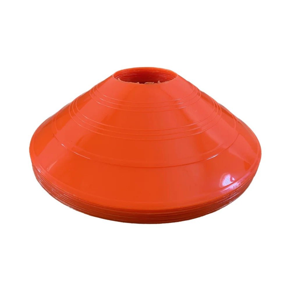 Agility Cones. 25 Pack W/ STAND & Mesh Bag - Broomfitters