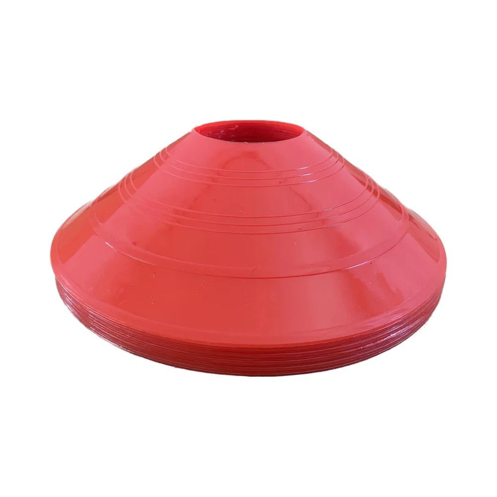 Agility Cones. 25 Pack W/ STAND & Mesh Bag - Broomfitters