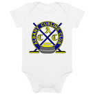 Albany Curling Club Organic cotton baby bodysuit - Broomfitters