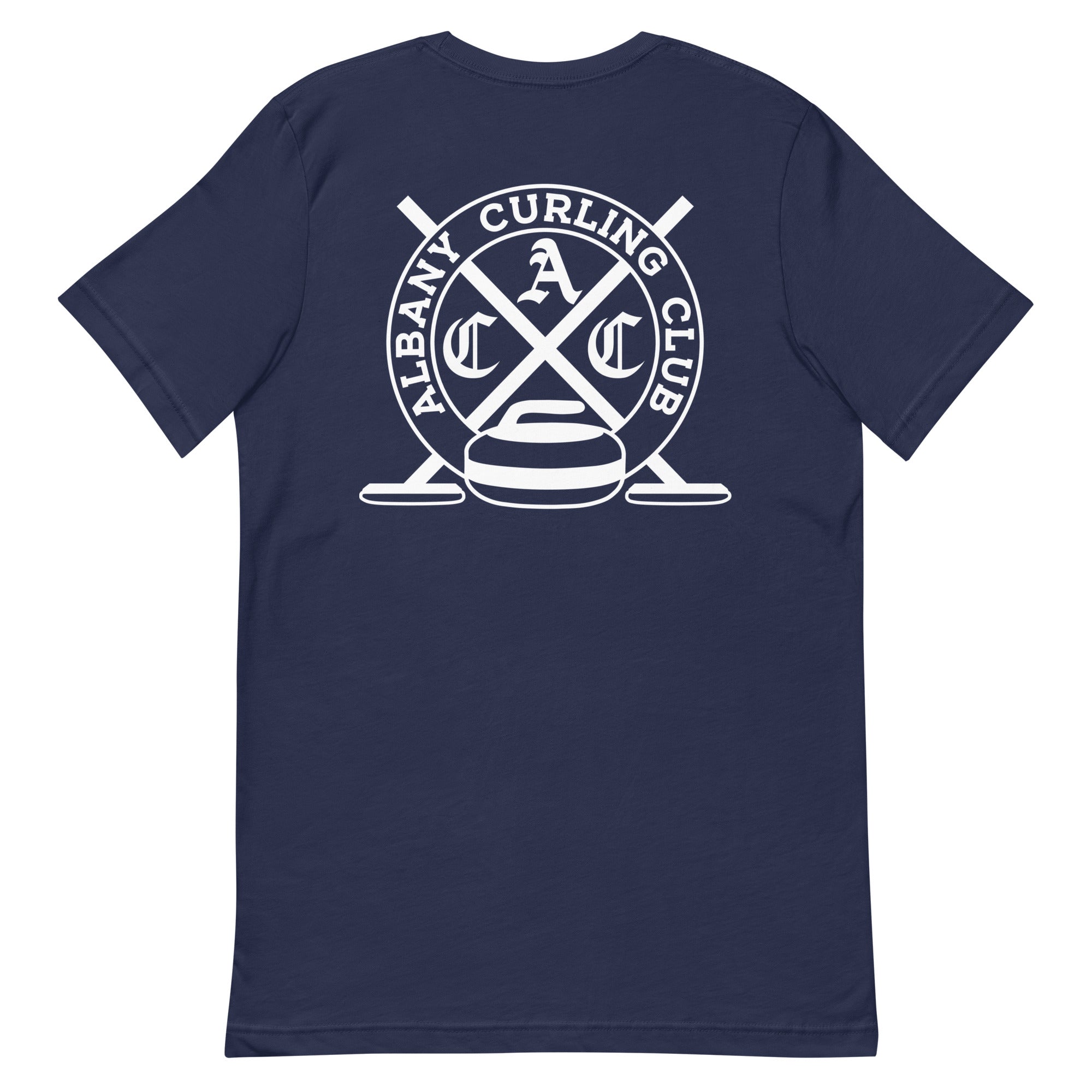 Albany Curling Club Unisex t-shirt - Broomfitters