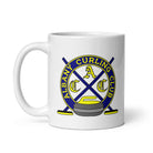 Albany Curling Club White glossy mug - Broomfitters