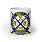 Albany Curling Club White glossy mug - Broomfitters
