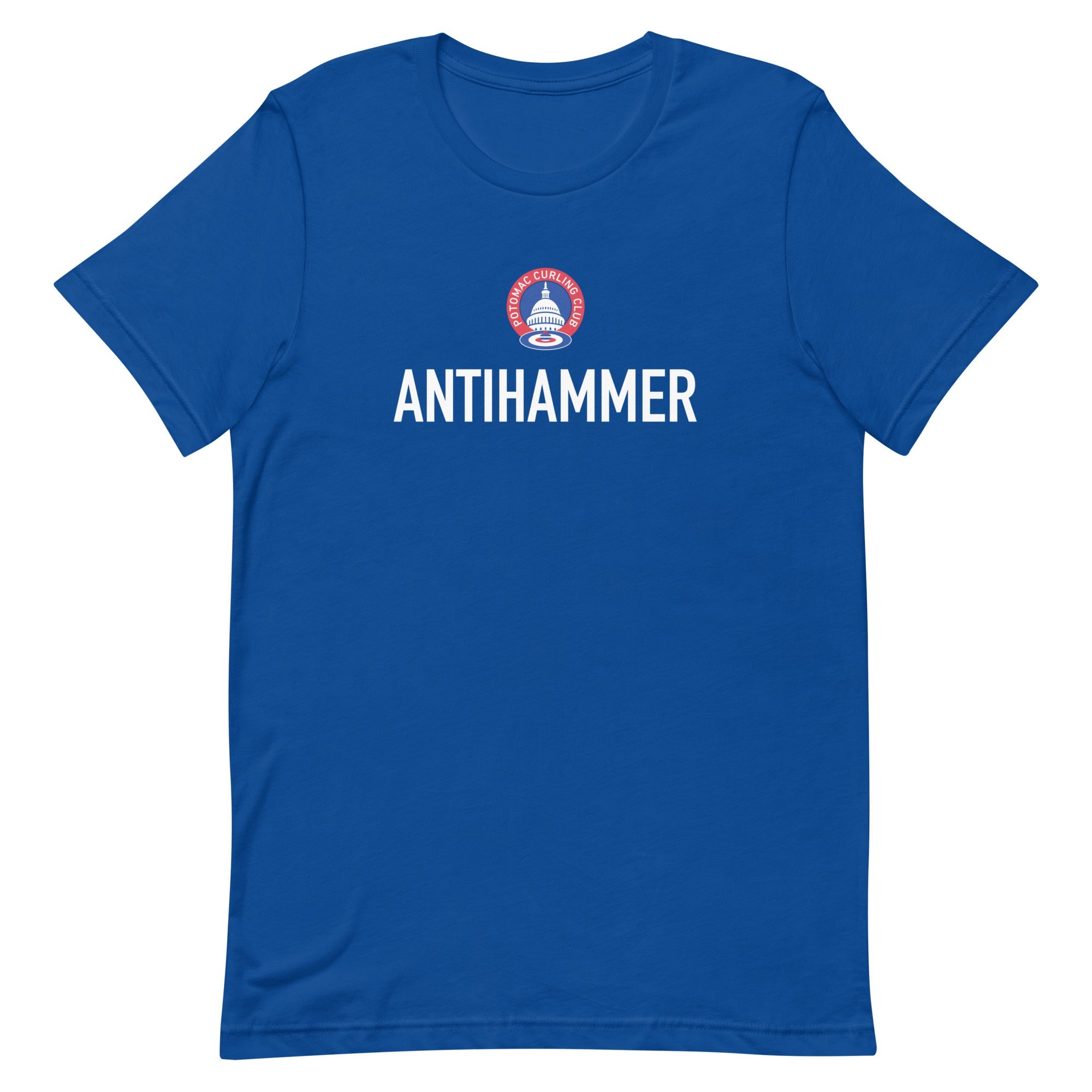 ANTIHAMMER Potomac Curling Club Unisex t-shirt - Broomfitters