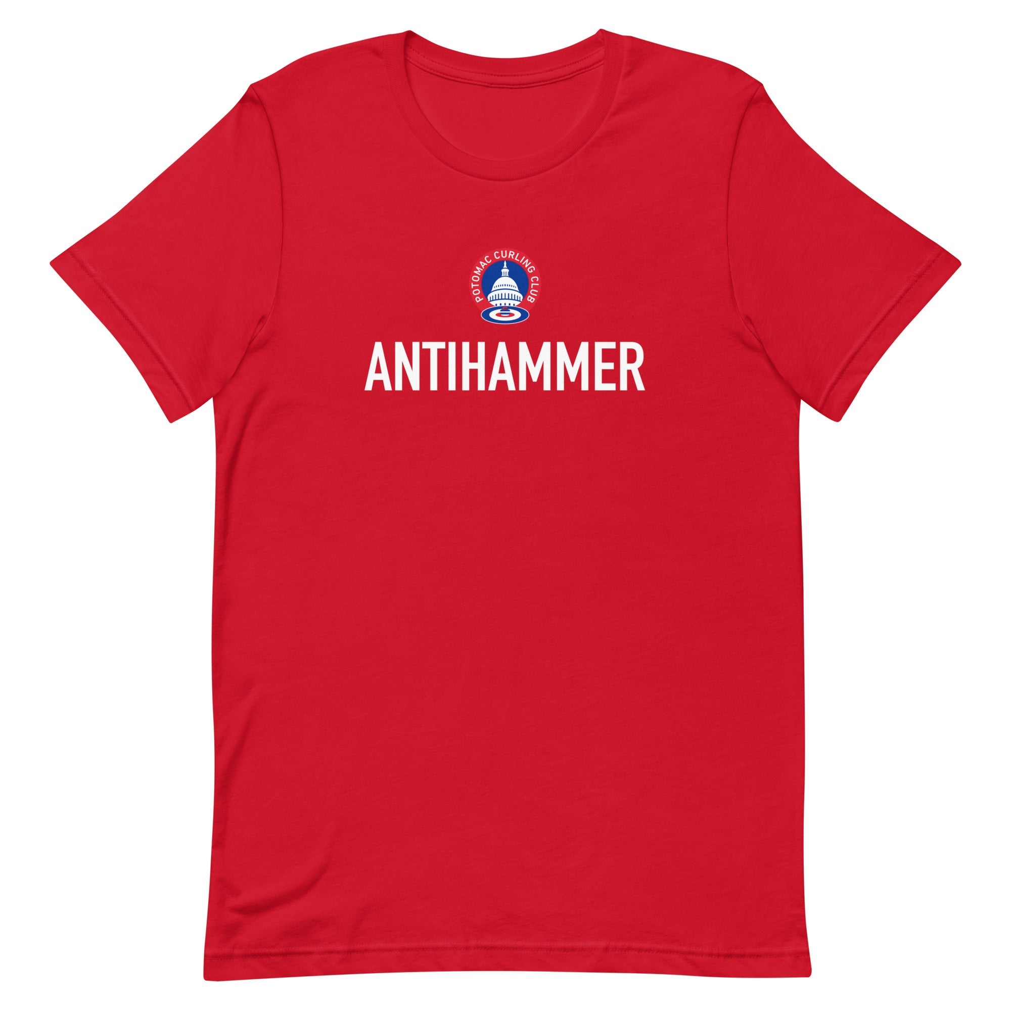 ANTIHAMMER Potomac Curling Club Unisex t-shirt - Broomfitters