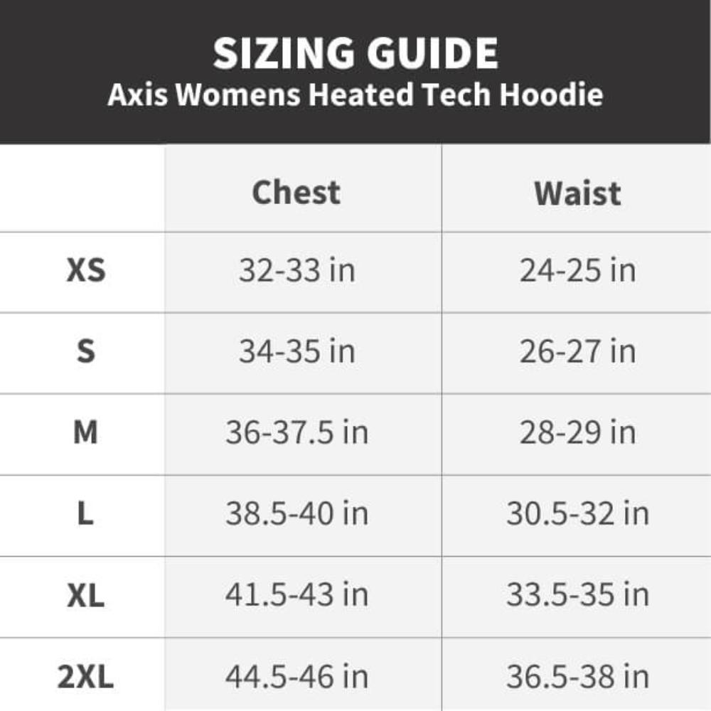 Apex Womens Heated Tech Hoodie - Broomfitters