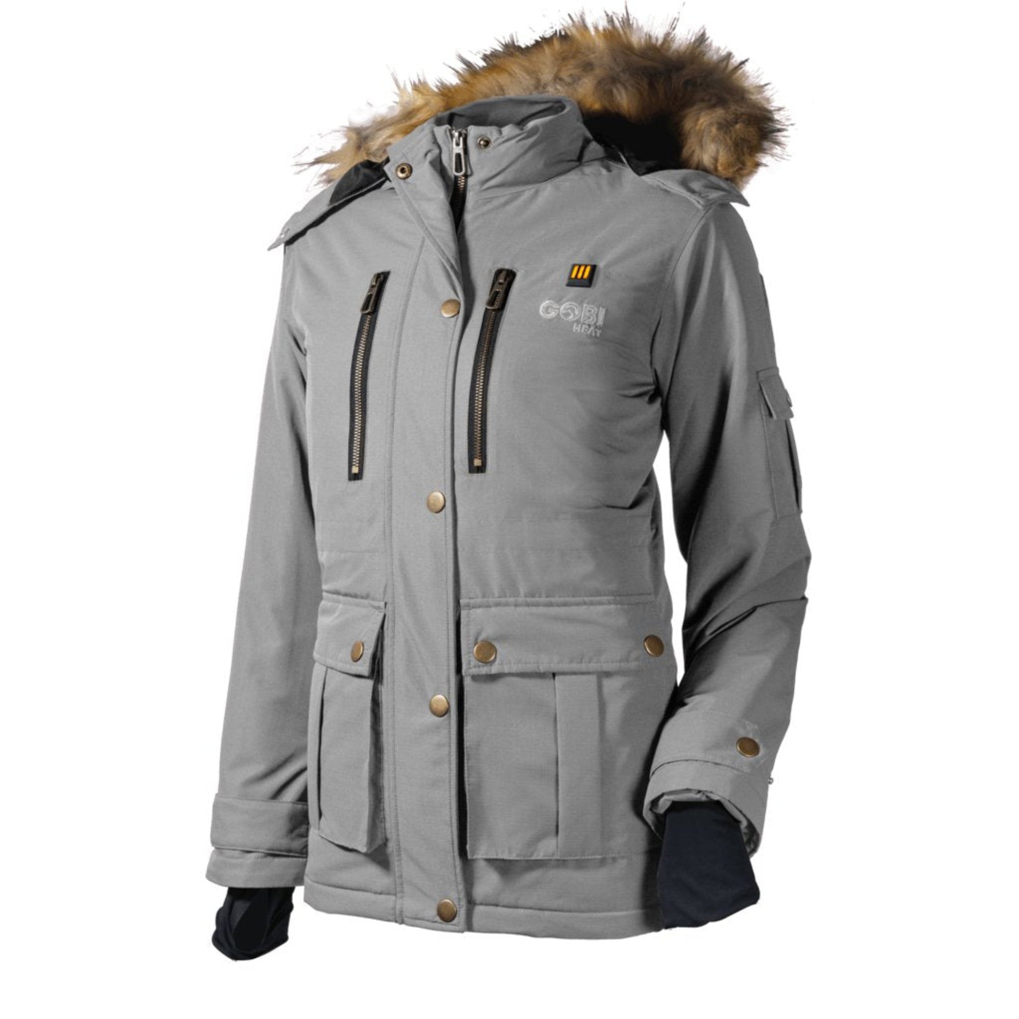 Arcadia Womens Heated Parka - Broomfitters