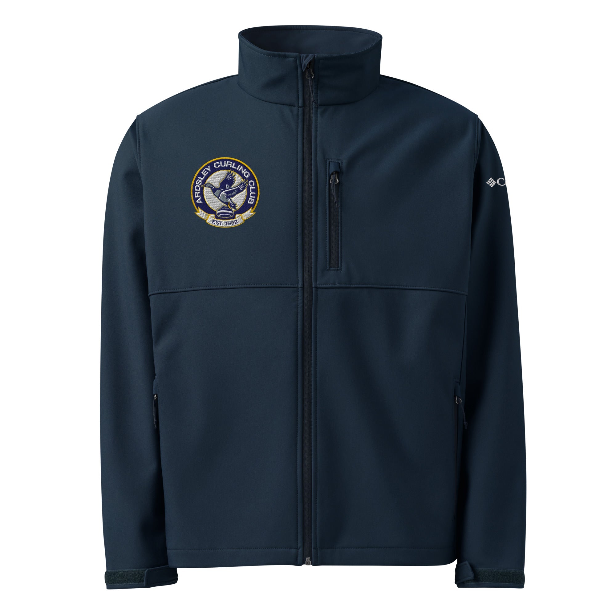 Ardsley Curling Club Columbia soft shell jacket - Broomfitters