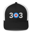 Area Code 303 - Denver, Colorado Curling Club Trucker Cap - Broomfitters