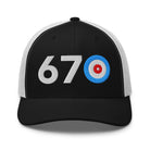 AREA CODE 670 - Northern Mariana Islands Trucker Hat - Broomfitters
