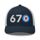 AREA CODE 670 - Northern Mariana Islands Trucker Hat - Broomfitters