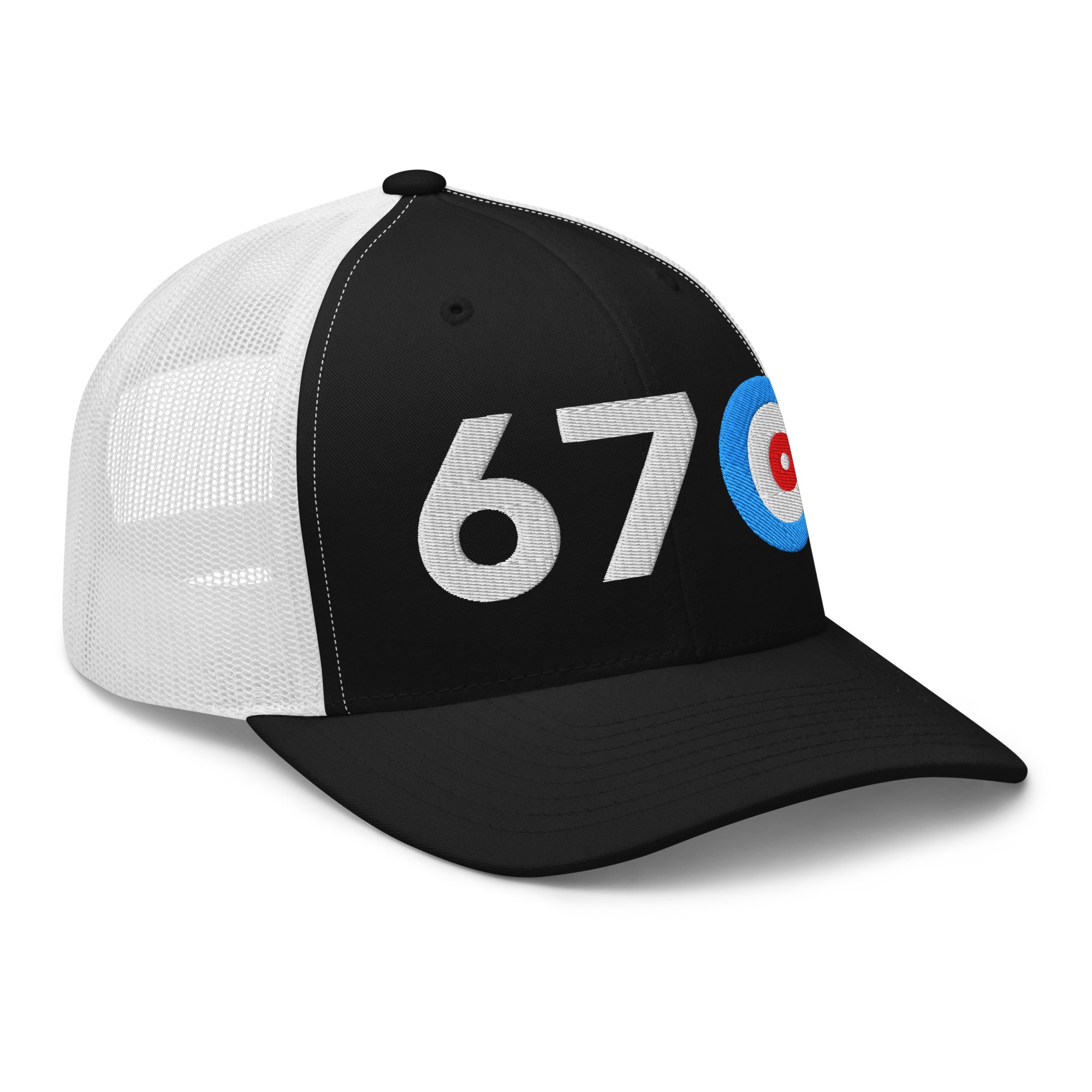AREA CODE 670 - Northern Mariana Islands Trucker Hat - Broomfitters
