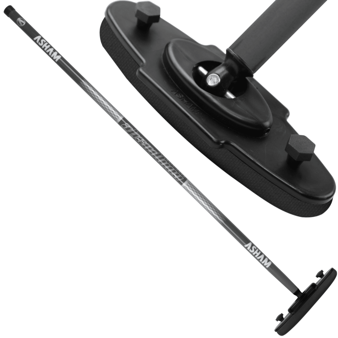 Asham V2 Composite Curling Broom - Broomfitters