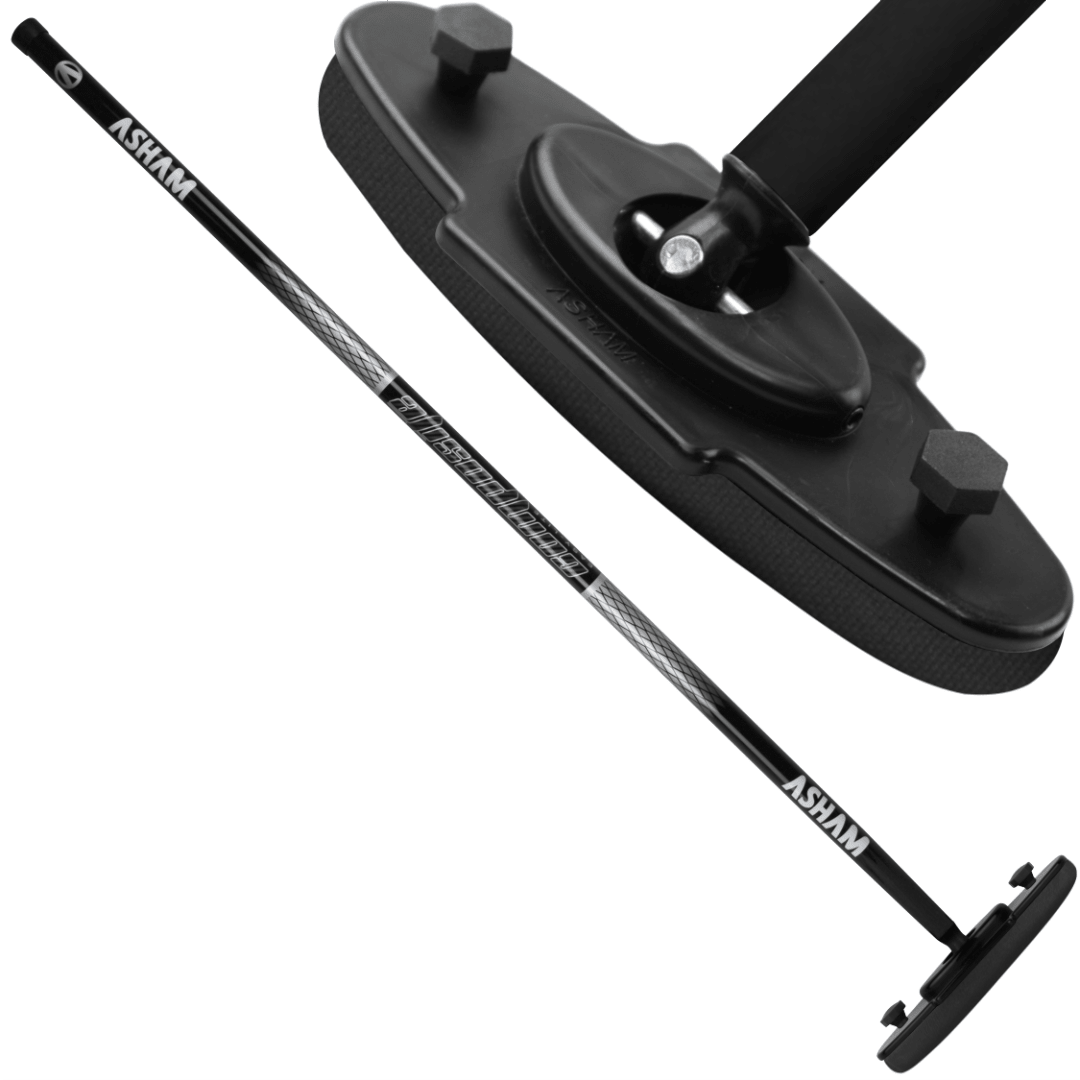 Asham V2 Composite Curling Broom - Broomfitters