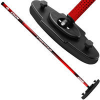 Asham V2 Fiberglass Curling Broom - Broomfitters
