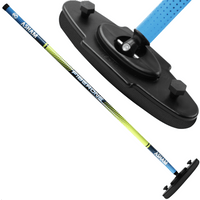 Asham V2 Fiberglass Curling Broom - Broomfitters