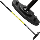 Asham V2 Ultra Lite Tapered Gripped Handle Curling Broom - Broomfitters