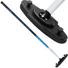 Asham V2 Ultra Lite Tapered Gripped Handle Curling Broom - Broomfitters