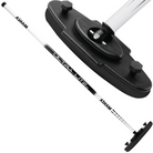 Asham V2 Ultra Lite Tapered Gripped Handle Curling Broom - Broomfitters
