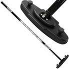 Asham V2 Ultra Lite Tapered Gripped Handle Curling Broom - Broomfitters