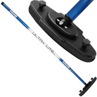 Asham V2 Ultra Lite Tapered Gripped Handle Curling Broom - Broomfitters