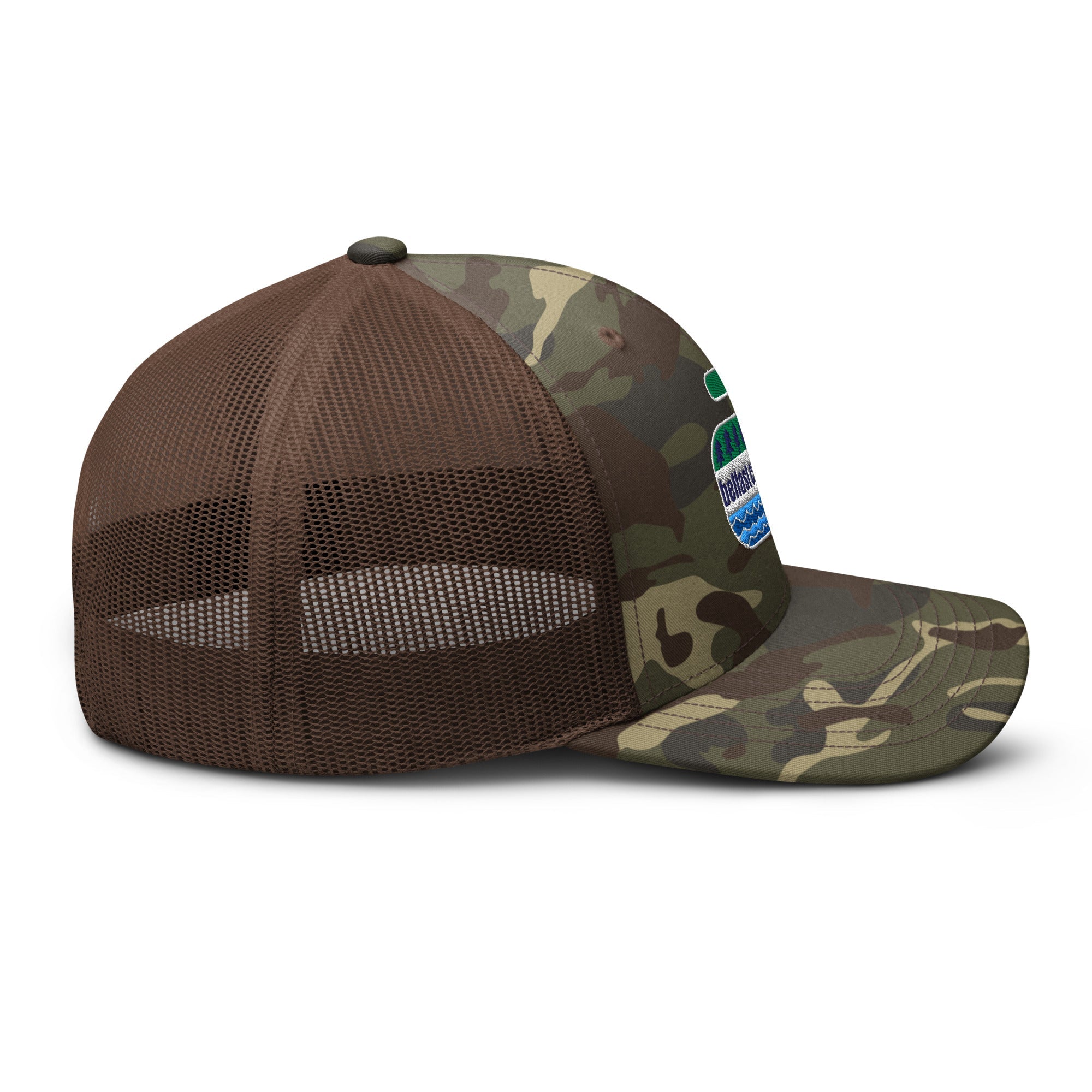 Belfast Curling Camouflage trucker hat - Broomfitters