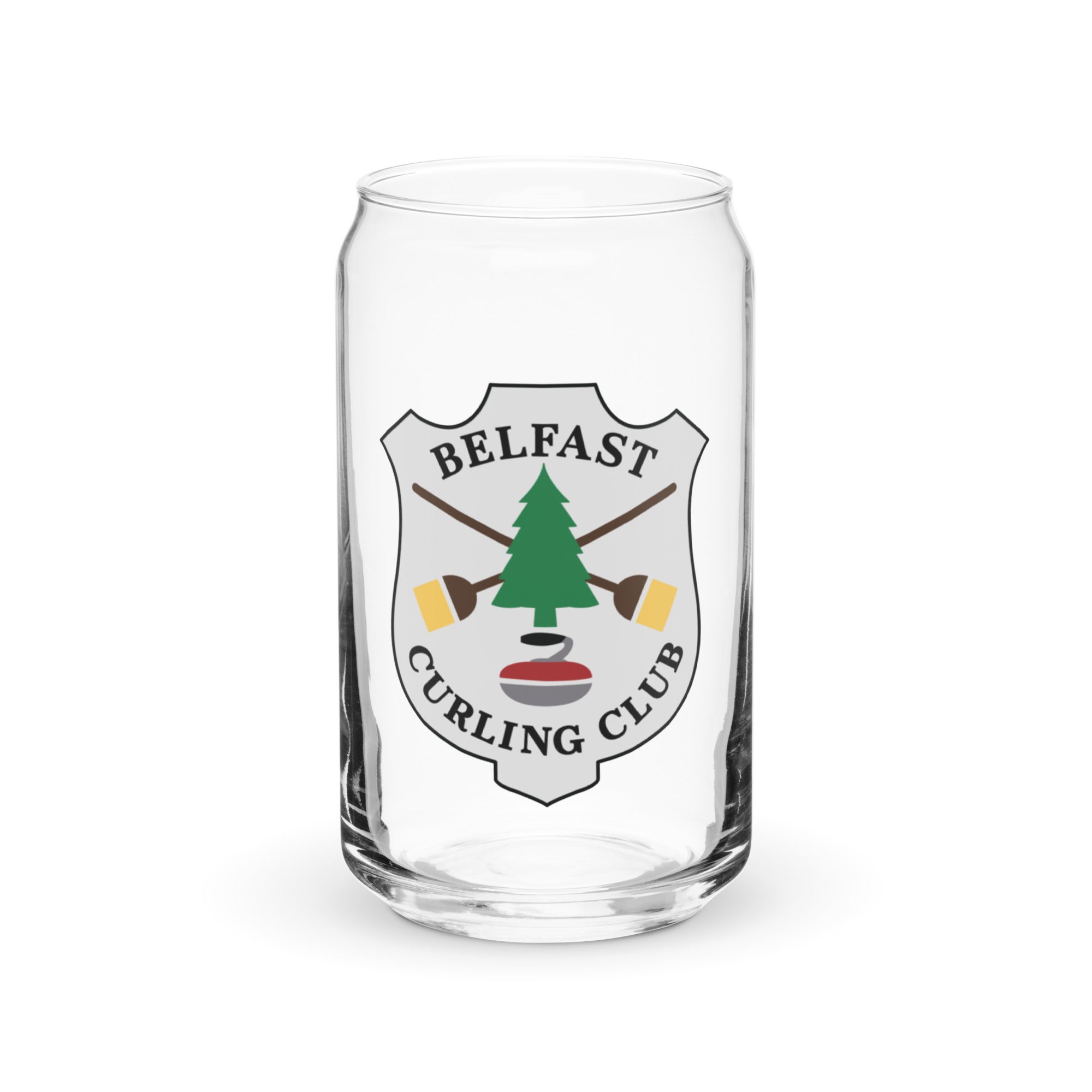 Belfast Curling Can - shaped glass - Broomfitters