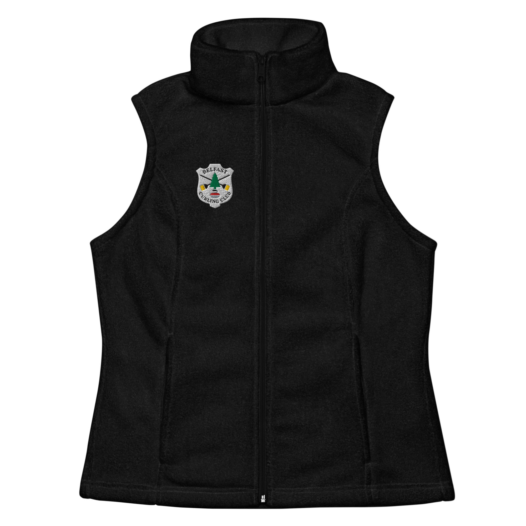 Belfast Curling Women’s Columbia fleece vest - Broomfitters