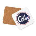 Berkshires Curling Club Cork - back coaster - Broomfitters