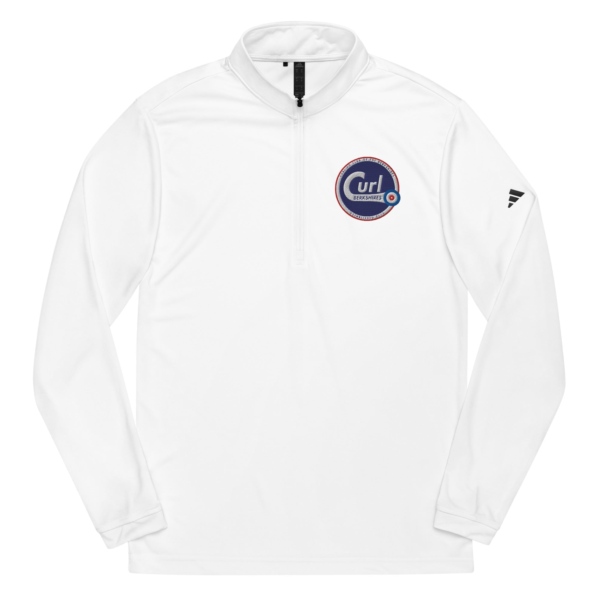 Berkshires Curling Club Quarter zip pullover - Broomfitters
